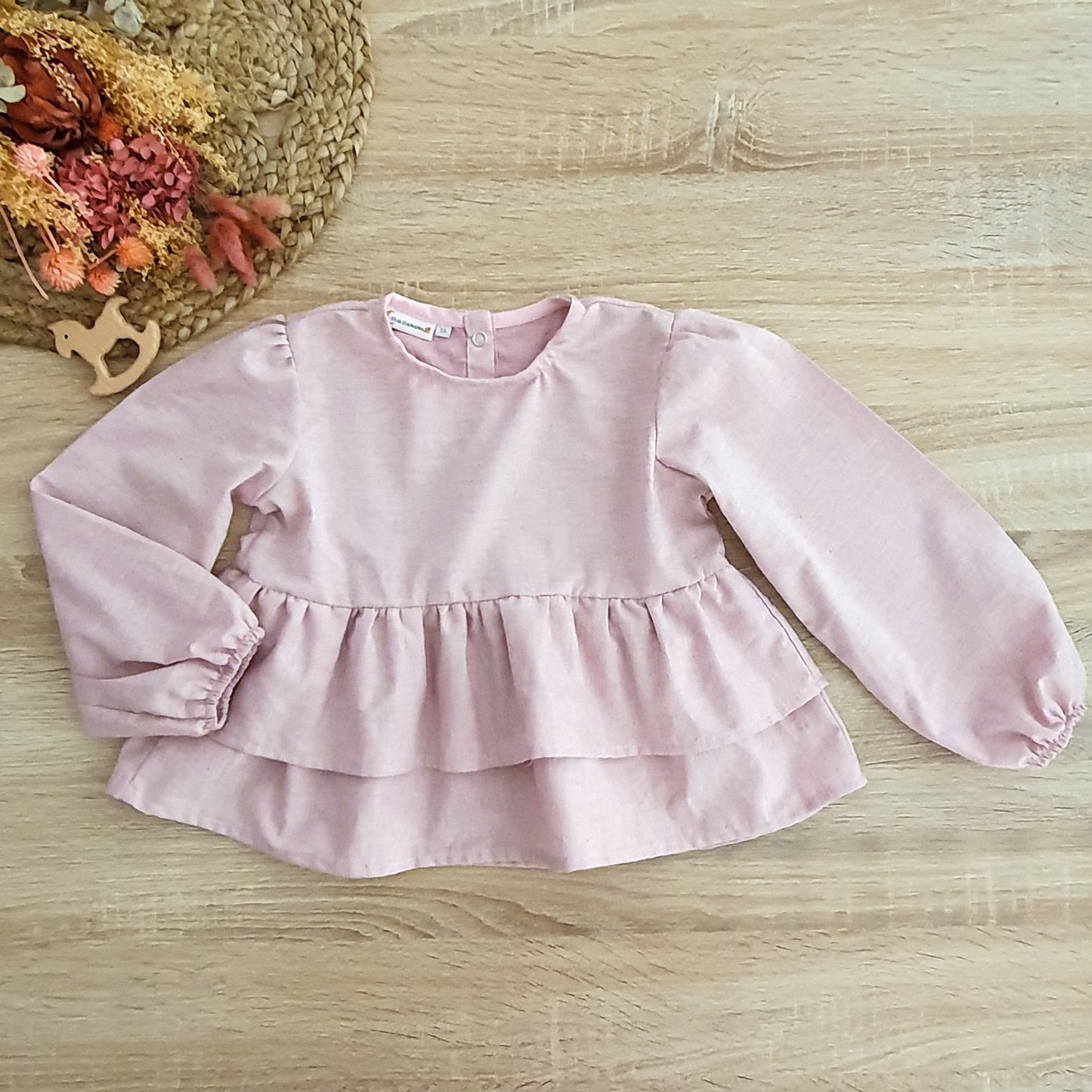 Túnica duplo folho (várias cores disponíveis)