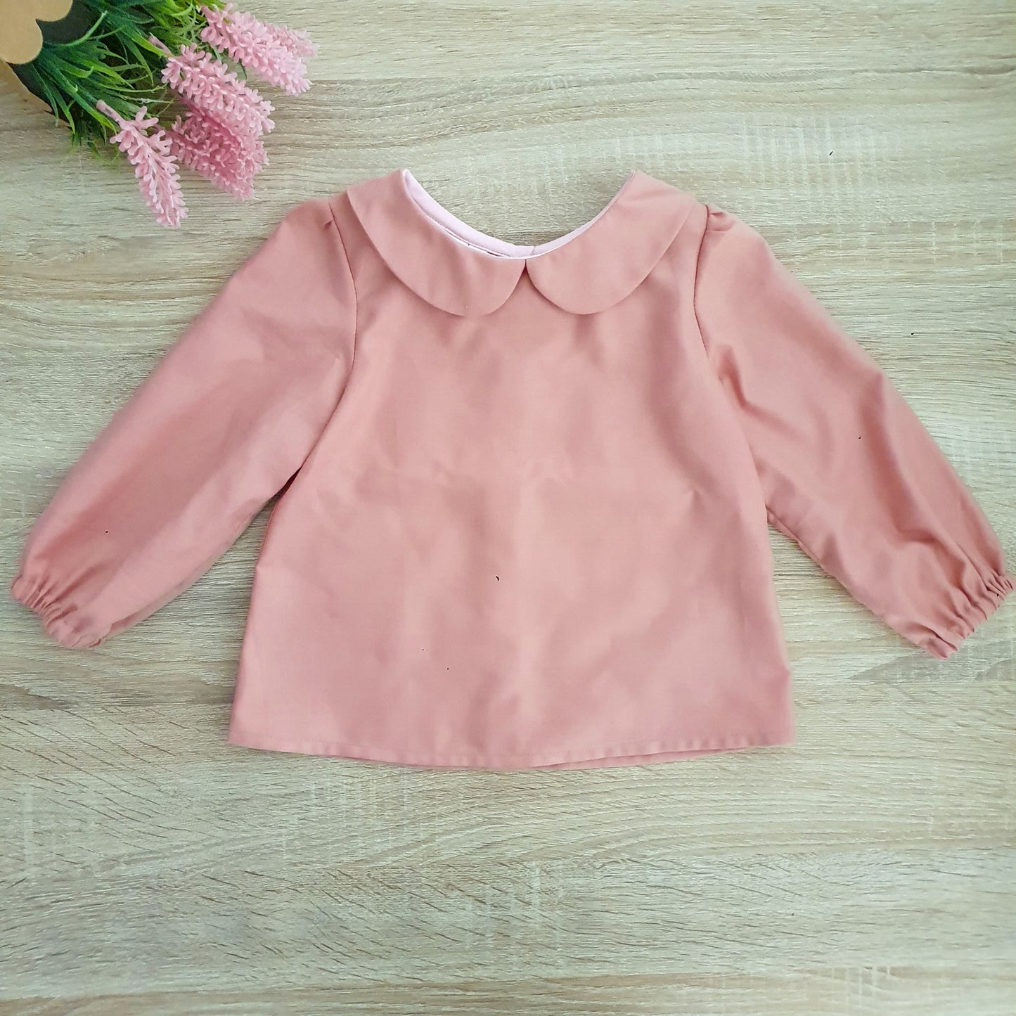 Blusa gola Peter Pan (várias cores)